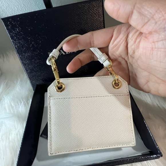PRADA saffiano rabit bag charm - Picture 11 of 16